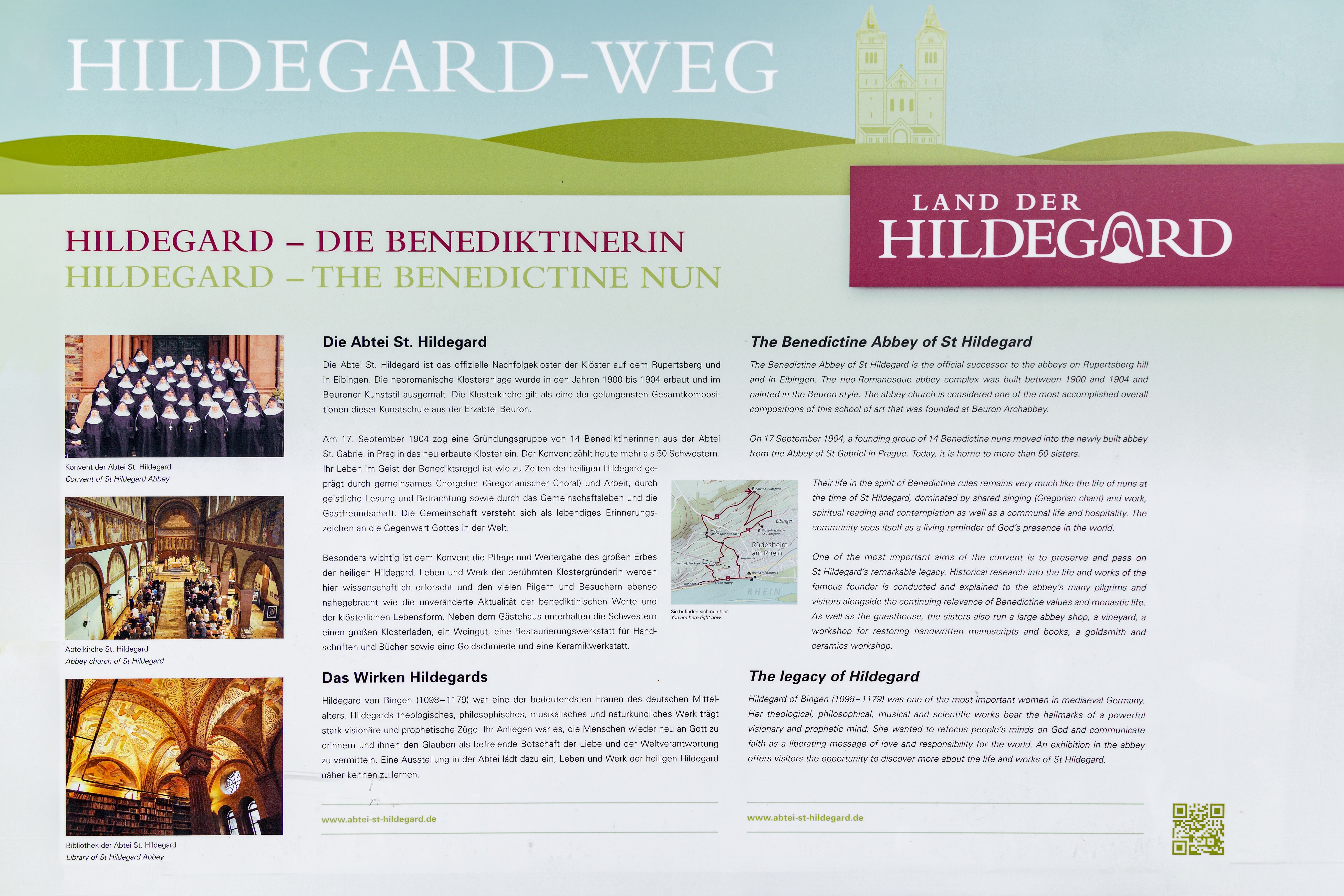 Pilgern auf den Spuren der Heiligen Hildegard von Bingen - Hildegard-Stiftung