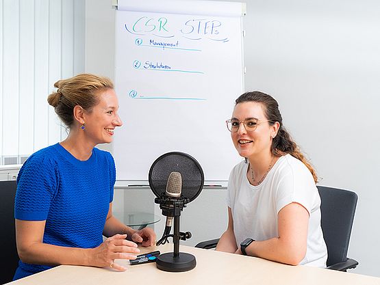 CSR Podcast - Professorin Dr. Katrin Keller im Dialog mit Laura Lauer